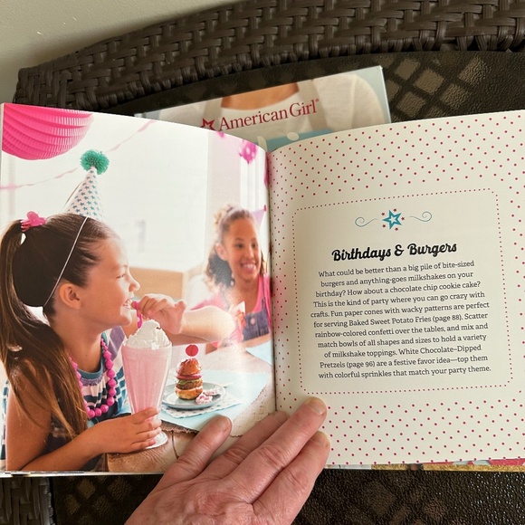 American Girl Kitchen Cookbooks Cooking/Baking set of 2 - Picture 6 of 8